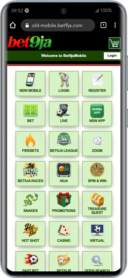 Bet9ja Old Mobile